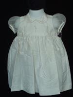 26133S. Off-White Silk Dress