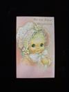 No. 2. Girls Greek Baptism Card